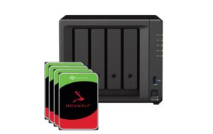 Synology DS923+, 4-bay NAS inkl. 4x 4TB HDD Seagate IronWolf