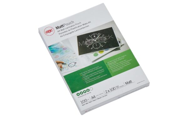 GBC Matt Laminiertaschen, entspiegelt Format A4, 2 x 100 Mikron kaufen Schweiz | Mediatech.ch