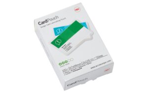 1510292 - Mediatech GBC Card Laminiertaschen Kleinformat glänzend, 67 x 99 mm, 125 Mikron kaufen Schweiz | Mediatech.ch