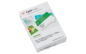 GBC Card Laminiertaschen Kleinformat glänzend, 67 x 99 mm, 180 Mikron kaufen Schweiz | Mediatech.ch