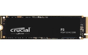 Crucial SSD P3 M.2 NVMe PCIe 3.0 2TB 3D NAND, lesen 3500MB/s, schr. 3000MB/s kaufen Schweiz | Mediatech.ch