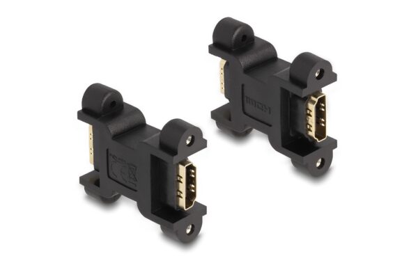Delock HDMI Adapter Buchse zu Buchse, mit Schraubanschluss kaufen Schweiz | Mediatech.ch