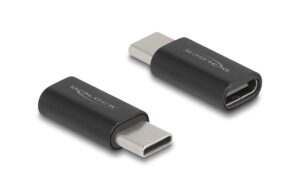 1512208 - Mediatech Delock USB3.2 Adapter SuperSpeed 10Gbps Typ-C Stecker/Buchse,schwarz