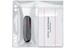 Büromaterial USB Stick-Hülle 10x10cm PVC, gelocht, 5 Stk. kaufen | Mediatech.ch