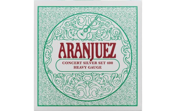 Aranjuez Concert Silver 400 Heavy Tension Klassische Gitarre-Saiten kaufen Schweiz | Mediatech.ch