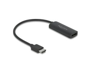 Delock Adapter HDMI-A zu DP Stecker-Buchse, 8K 30Hz