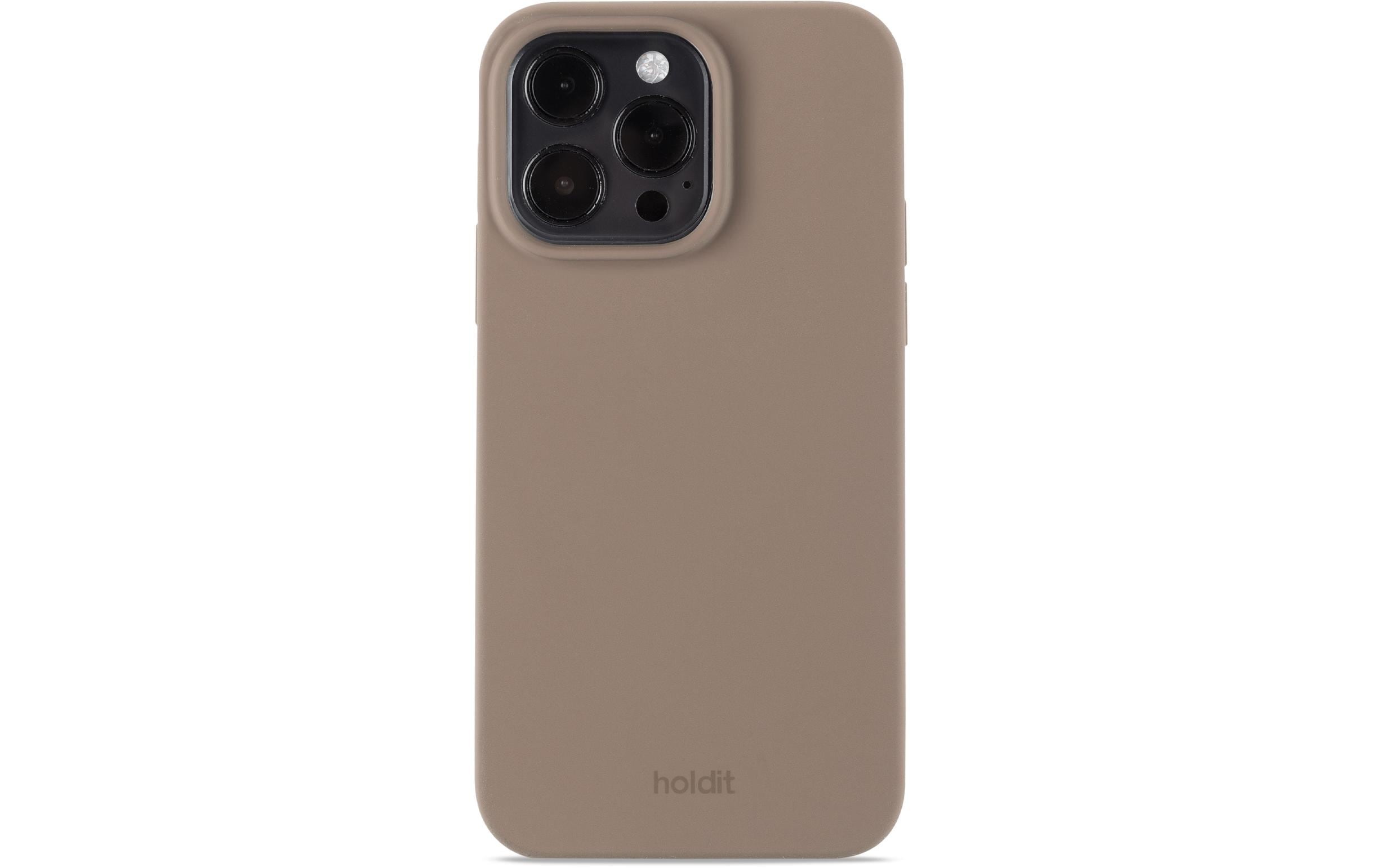 Holdit Silikon Case Mocha Brown fürs Apple iPhone 14 Pro Max kaufen Schweiz | Mediatech.ch