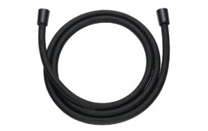 Brauseschl. CHROMALUX® Zero schwarz / K x DK, schwarz