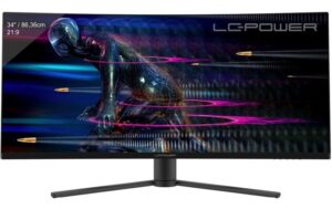 LC-Power LC-M34-UWQHD-165-C 3440x1440, 4ms, 350cd, 2x DP, 2x HDMI, 165 kaufen Schweiz | Mediatech.ch
