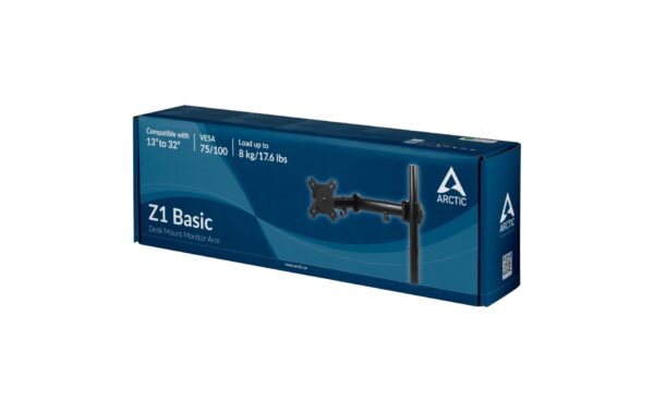 Arctic Tischhalterung bis 34/15kg Monitor: 1