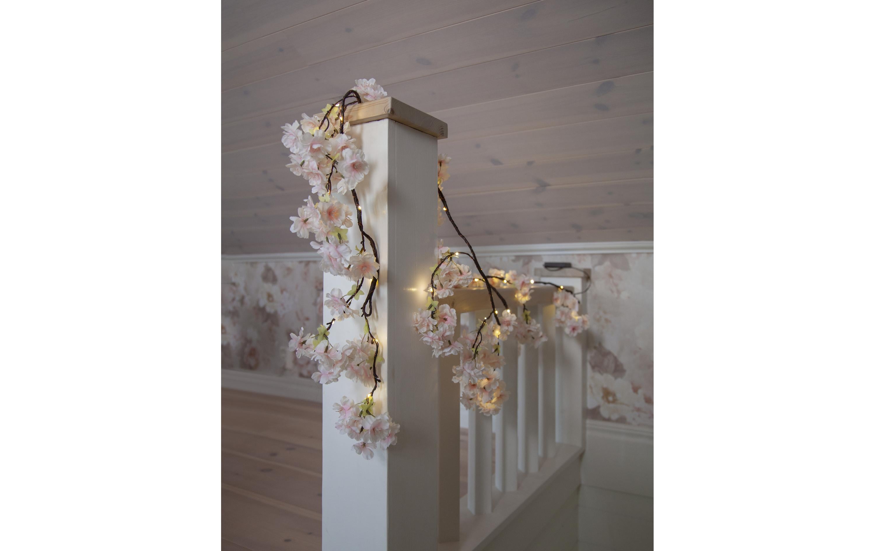 1523367_1 - Mediatech Star Trading Girlande CherryFlower IP20, Warmweiss, 48 LEDs