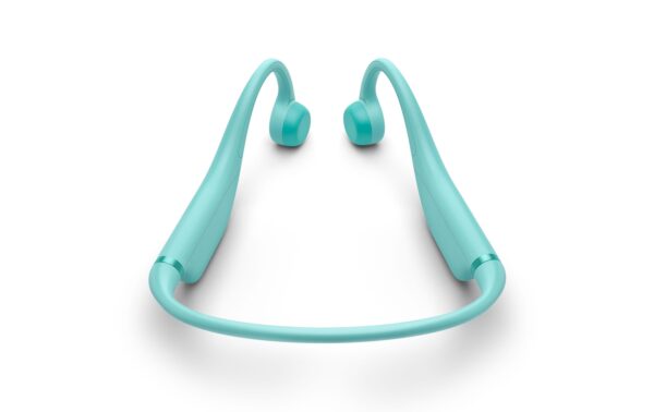Philips TAK4607GR Boneconduct-Kopfhörer Kinderkopfhörer, Grün, bis 5h Akku