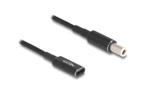 Delock Ladekabel USB-C zu Dell 7,4x5mm Buchse zu Stecker, 15cm