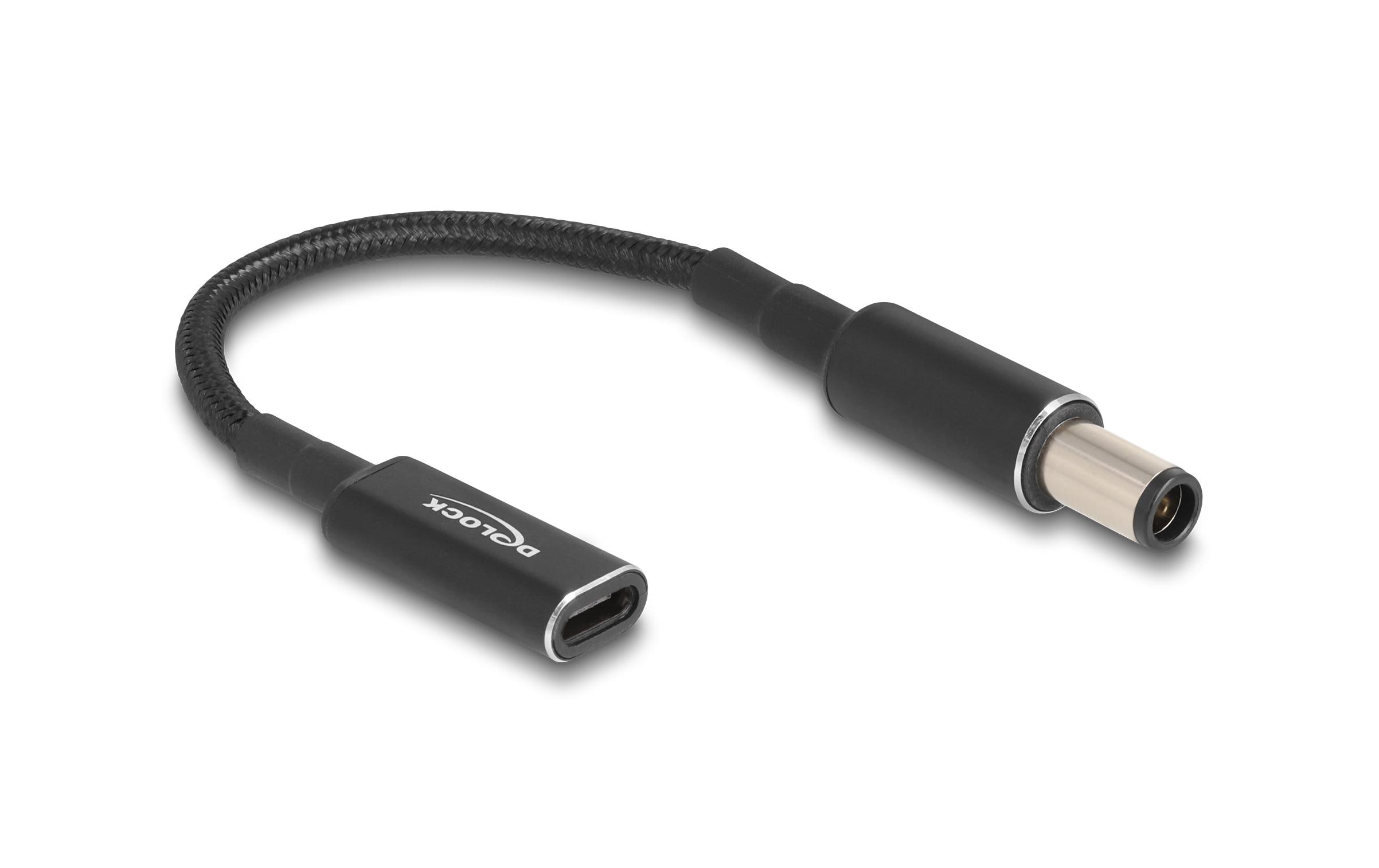 1527330 - Mediatech Delock Ladekabel USB-C zu HP 7,4x5mm Buchse zu Stecker, 15cm