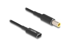 Delock Ladekabel USB-C zu IBM 7,9x5.5mm Buchse zu Stecker, 15cm