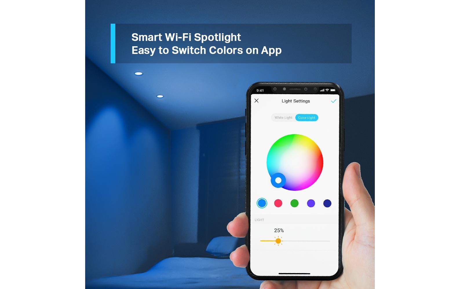 1530031_2 - Mediatech TP-Link Smart Buld Tapo L630 Multicolor Lampe, E27, WiFi, 3,7Watt