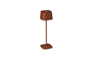 Konstsmide USB-Tischleuchte Capri Terracott LED warmweiss, Akku, Dimmbar / IP54