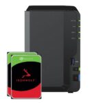 Synology DS223, 2-bay NAS inkl. 2x 4TB HDD Seagate Ironwolf