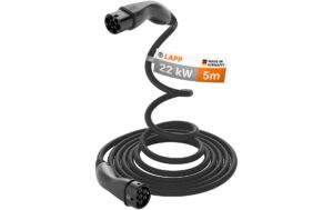 LAPP Helix Ladekabel Typ 2 22kW Schwarz 32A, 3-phasig