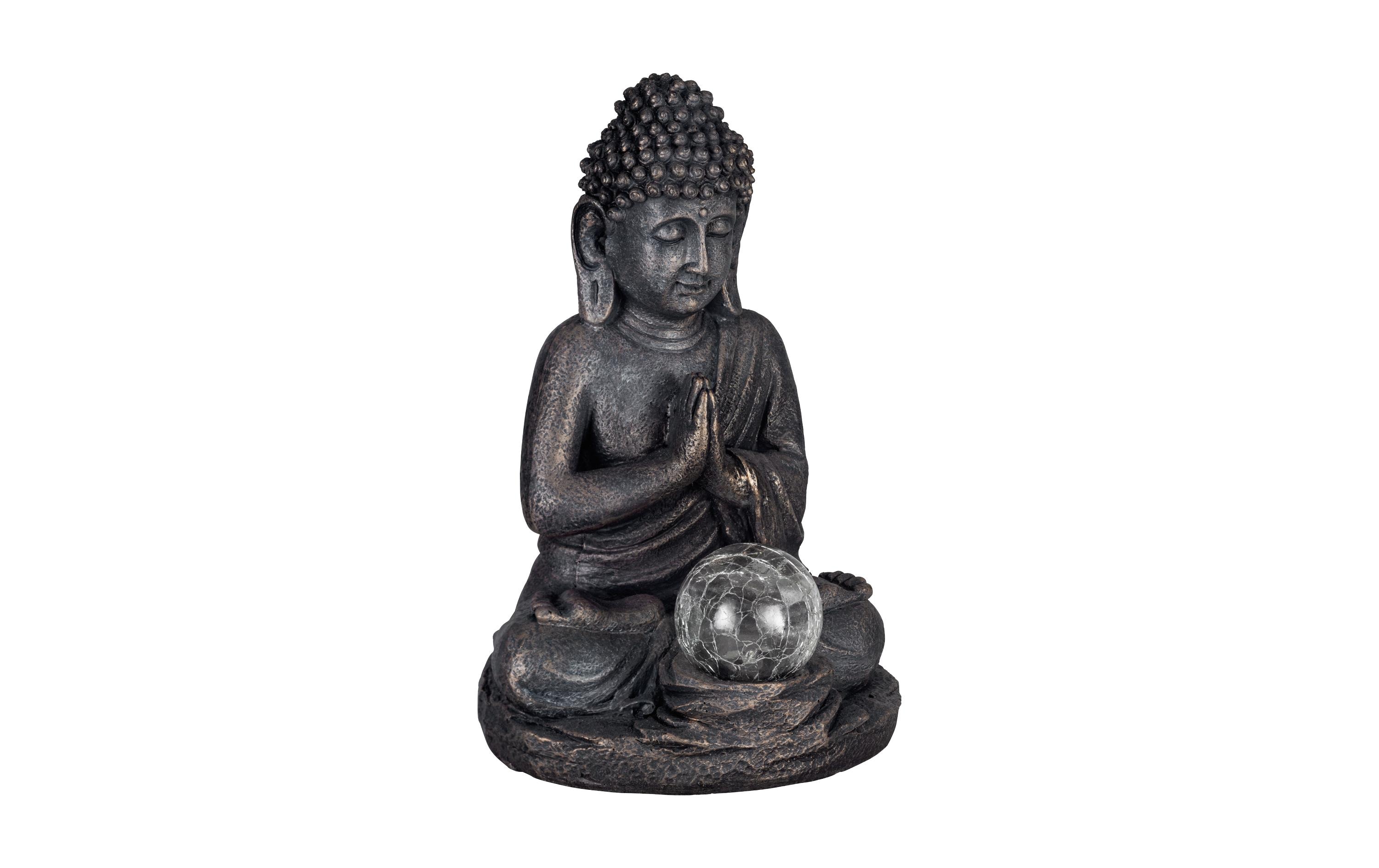 EGLO SOLAR Buddha grau Solar / inkl. 1x LED 0, 06W, Solar