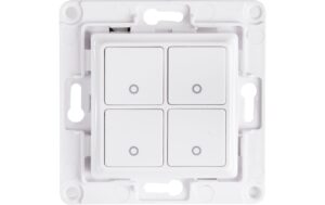 Shelly Wall Switch 4 White Für Shelly Plus Aktoren