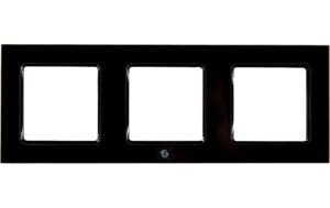 Shelly Wall Frame 3 Black Für Shelly Wall Switch kaufen Schweiz | Mediatech.ch