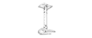 Edbak PM1, Beamer Universaldeckenhalterung weiss, bis 15kg, 448-656mm höhenverstellb kaufen Schweiz | Mediatech.ch