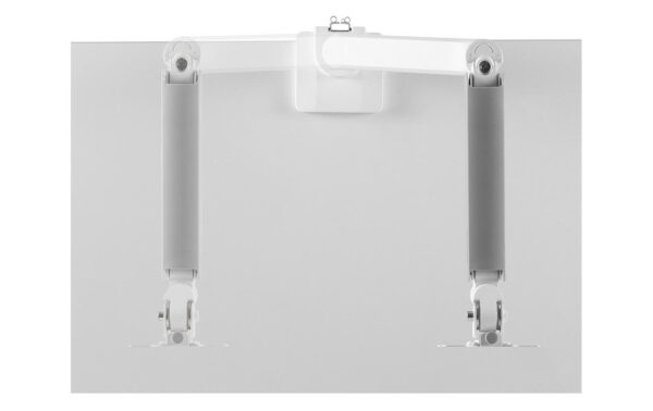 Neomounts DS70-450WH1 Gas Spring Desk Mount (clamp/grommet)