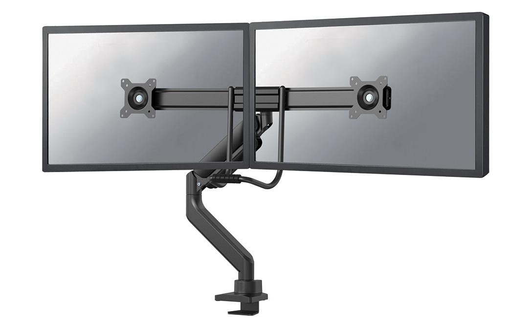1535095 - Mediatech Neomounts DS75-450BL2 Gas Spring Desk Mount (clamp/grommet)