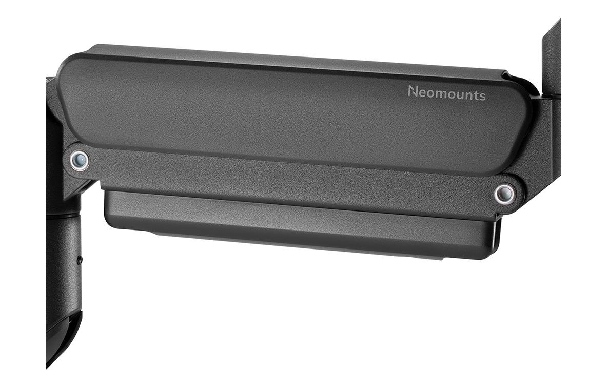 1535095_5 - Mediatech Neomounts DS75-450BL2 Gas Spring Desk Mount (clamp/grommet)