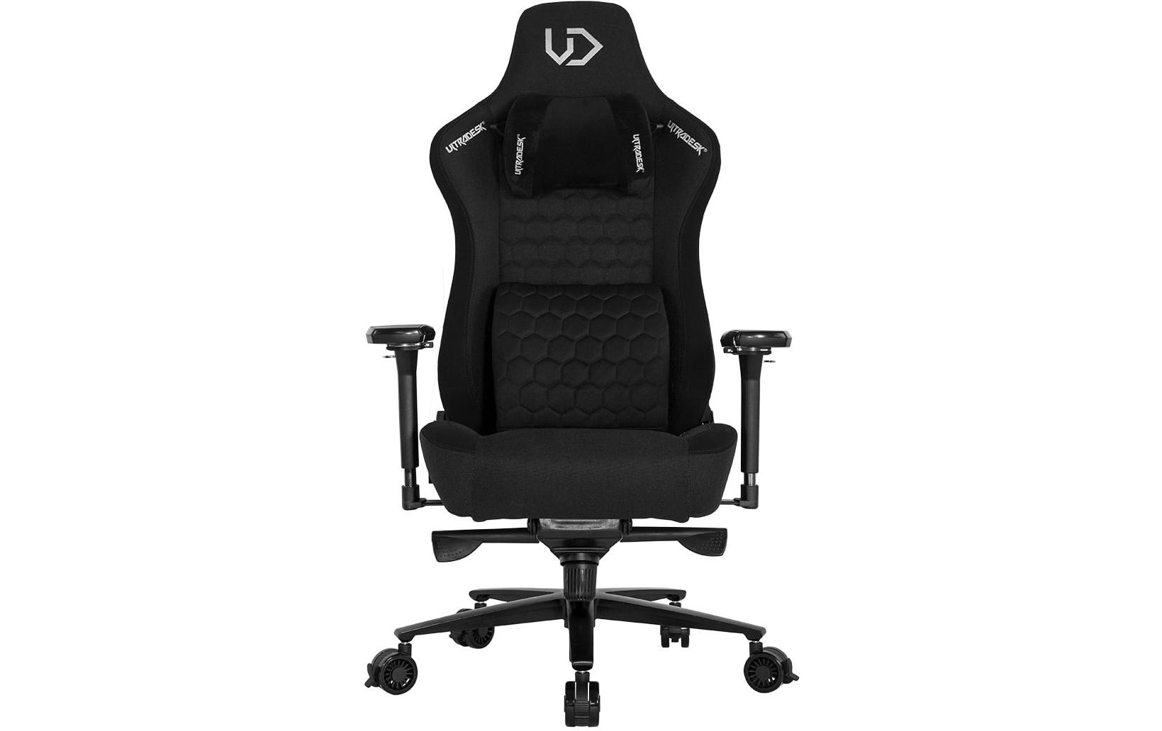 1535839_1 - Mediatech Ultradesk Throne Schwarz Gaming Chair Schwarz