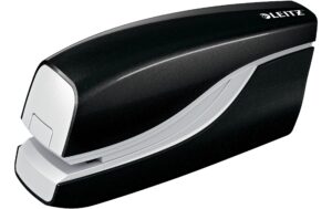 Leitz WOW Elektrisches Heftgerät NeXXt schwarz, 10 Blatt, Batteriebetrieb