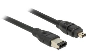 Delock Kabel FireWire IEEE 1394B 6Pol/4Pol, 3Meter 400Mbps, Firewire A kaufen | Mediatech.ch