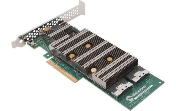 1536302 - Mediatech Adaptec SmartRAID 3254-16i: PCI-Ex8v4, RAID 16 int. Port SAS4/SATA3/NVMEv4, SFF-8654 kaufen Schweiz | Mediatech.ch