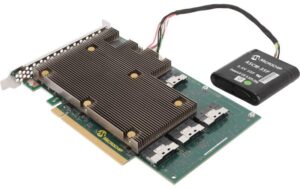 Adaptec SmartRAID 3258P-32i: PCI-Ex8v4,RAID 32 int. Port SAS4/SATA3/NVMEv4, SFF-8654