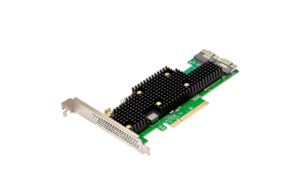 Broadcom eHBA 9600-16i, PCI-Ex8v4 2xSFF-8654, LP, SAS4/SATA3,NVMEv4