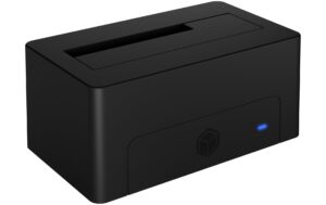ICY BOX IB-1121-U3, HDD Dockingstation USB 3.1 Type-A, schwarz, ohne Kapazitätlimi