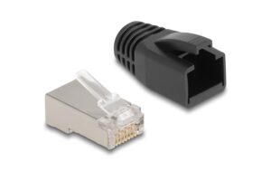 1538564 - Mediatech Delock RJ50 Stecker, S/FTP,Cat.5e,25er Set mit Knickschutzhülle