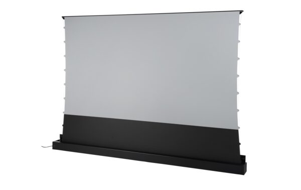 Celexon, UST Plus 120 Bodenleinwand schwarz, elektr. Boden Hochkontrastleinwand