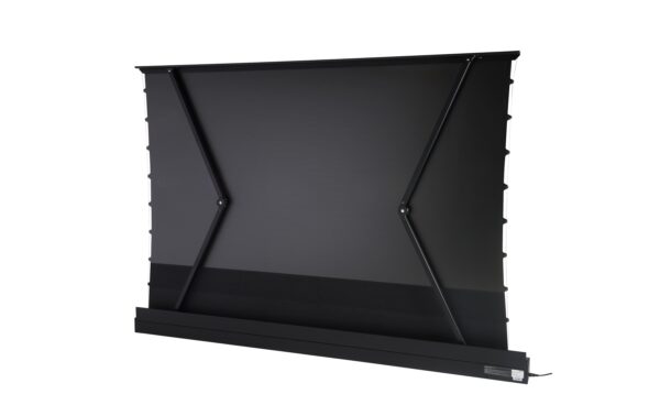 Celexon, UST Plus 120 Bodenleinwand schwarz, elektr. Boden Hochkontrastleinwand