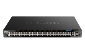 D-Link DGS-1520-52MP/E: 44 Port PoE Switch, 44xGigabit,4x2.5Gigabit, 2x10GE, 2xSFP,  L3