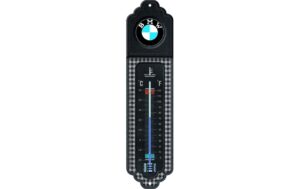 Nostalgic Art Thermometer BMW Classic Metall, 28x7 cm, Celisus & Fahrenheit