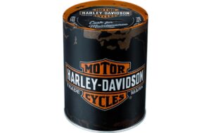 Nostalgic Art Spardose Harley Davidson Metall, 10 x 13 cm (DxH)