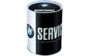 Nostalgic Art Spardose BMW Service Metall, 10 x 13 cm (DxH)