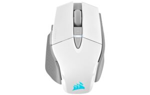 Corsair M65 Ultra RGB weiss wireless, 26000 dpi