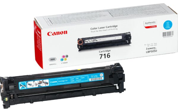 Tonermodul Canon CRG 716C, cyan 1500 Seiten, LBP 5050/5050N kaufen Schweiz | Mediatech.ch