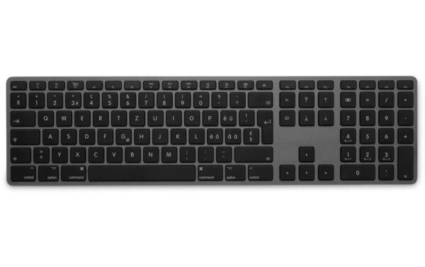 1542342 - Mediatech LMP BT Tastatur KB-1243, only Bluetooth Zahlenblock, 110 Tasten, macOS, Space Grau kaufen Schweiz | Mediatech.ch