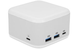 LMP USB-C PowerDock 5Port, HDMI, Gigabit 2x USB-A, 1x USB-C power deli.100W, white