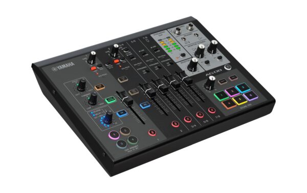 Yamaha AG08 BL 8-Kanal All-in-One Streaming Mixer, schwarz