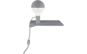 FILOTTO Wandleuchte COMBO MARIA grau inkl. LED 7W 806lm 2700K, nicht dimmbar